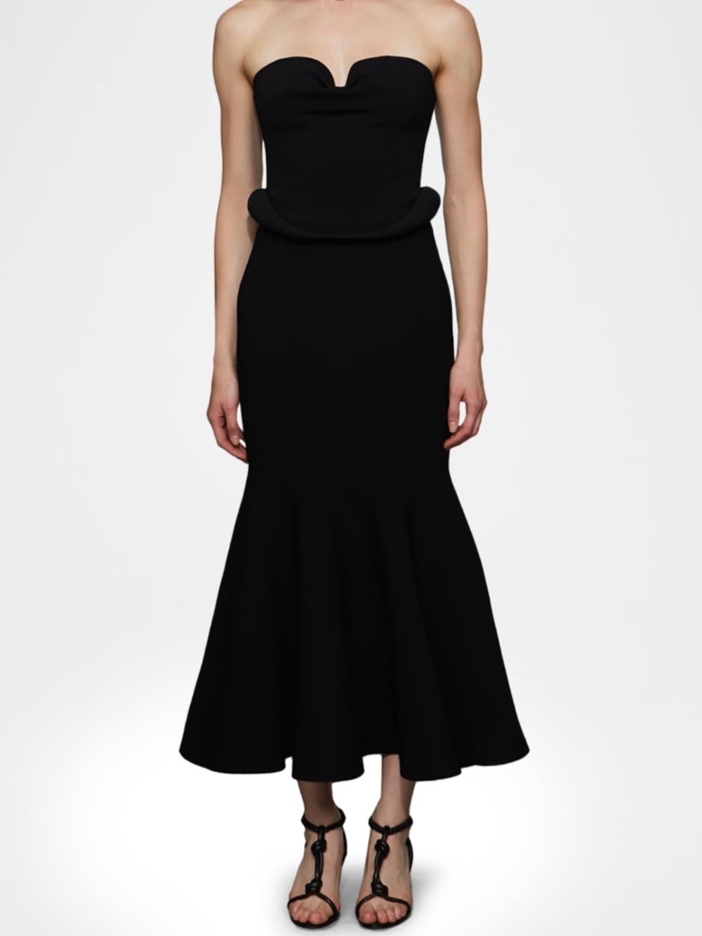 Et Ochs Flynn Knit  Fit & Flare Midi Skirt Sz Large